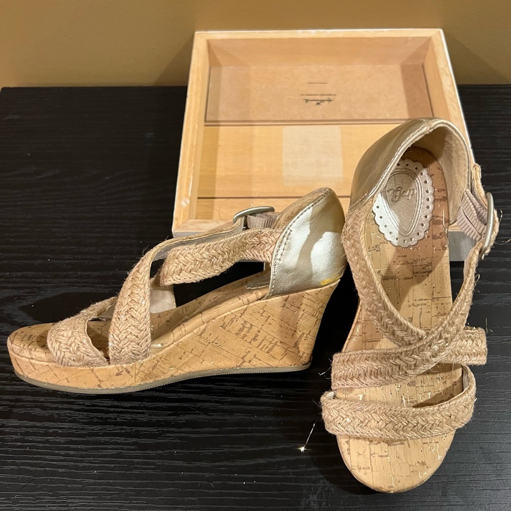 Hap Little Girls Wedge Sandals